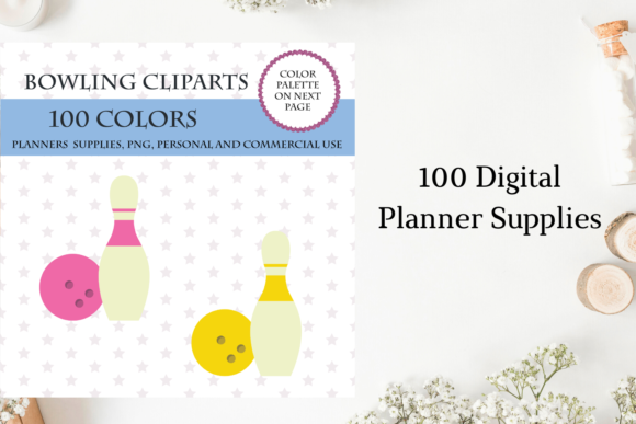 100 Bowling Clipart: A Versatile Resource for Designers and Creators