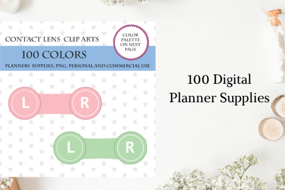 100 Contact Lens Clipart for Creative Projects