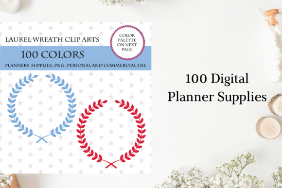 100 Laurel Wreath Clipart: A Versatile Collection for Creative Projects