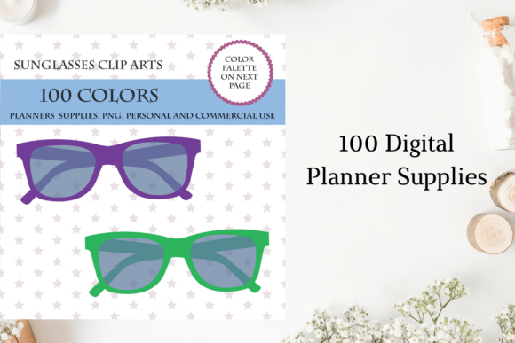 100 Sunglasses Clipart: A Versatile Resource for Designers and Creators