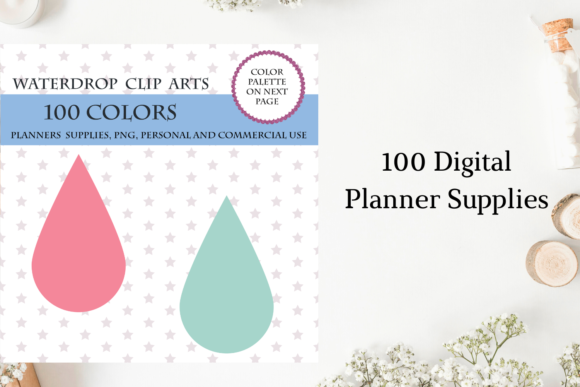 100 Teardrop Cliparts for Creative Projects