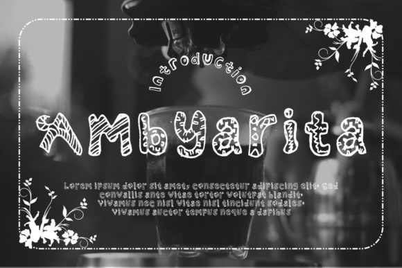 Ambyarita: A Versatile Dingbats Font for Creative Designers and Professionals