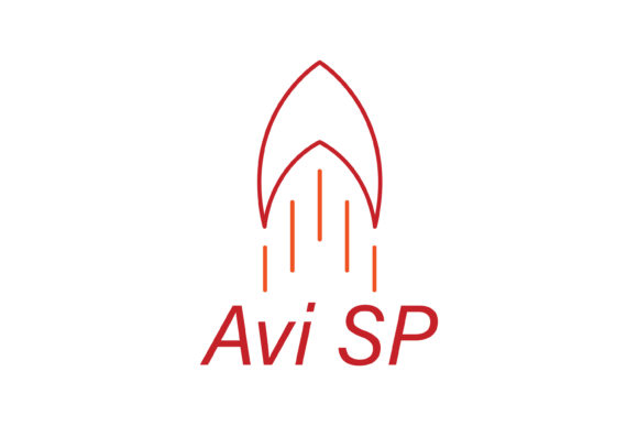 Avia SP Logo Template for Aviation-Themed Designs