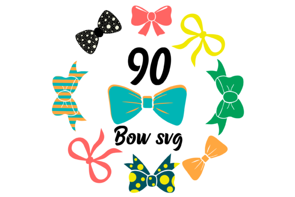 Bow Svg Clipart Vector for Creative Projects