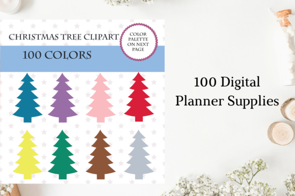 Christmas Tree Clipart, Cute Christmas: A Versatile Design Tool for Modern Creatives