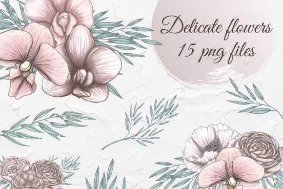 Dusty Pink Vintage Wedding Flowers