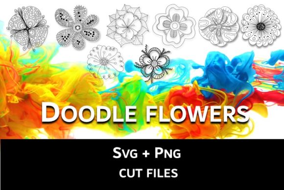 Hand Drawn Doodle Flowers: A Versatile Creative Asset for Modern Creators
