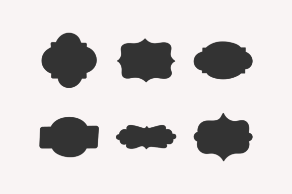 Hand-Drawn Vintage SVG Clipart Frames