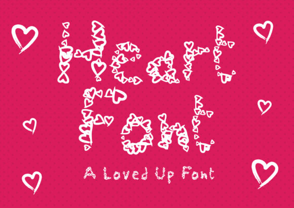 Heart: A Playful Dingbat Font for Creative Projects