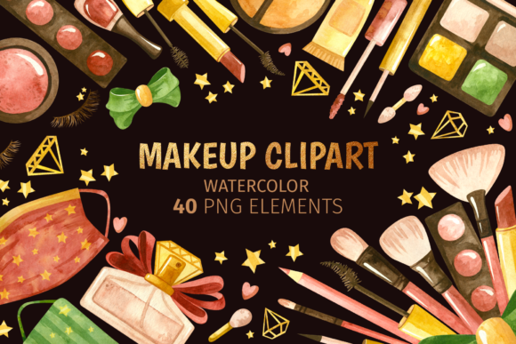 Makeup Clipart and Fashion Illustrations: A Creative Tool for Modern Artists and Entrepreneurs