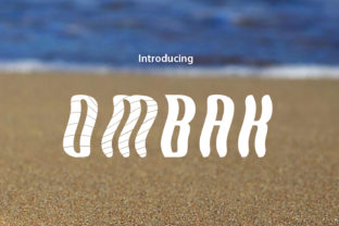 Ombak Font for a Playful Design Touch