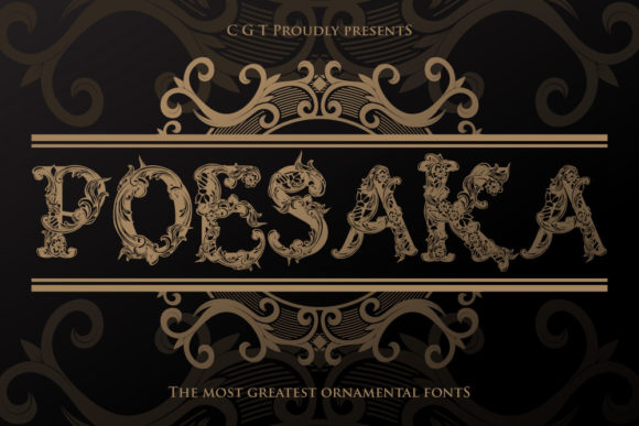 Poesaka Font Adds Vintage Charm to Modern Designs