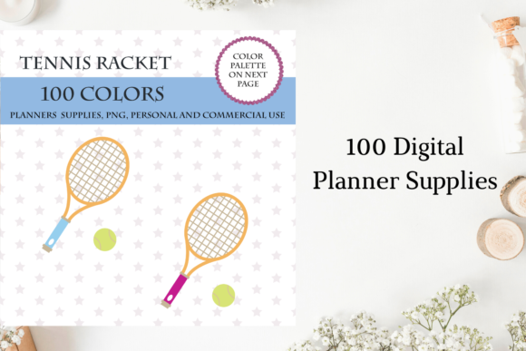 Tennis Racket Clipart: A Versatile Visual Resource for Designers and Creators