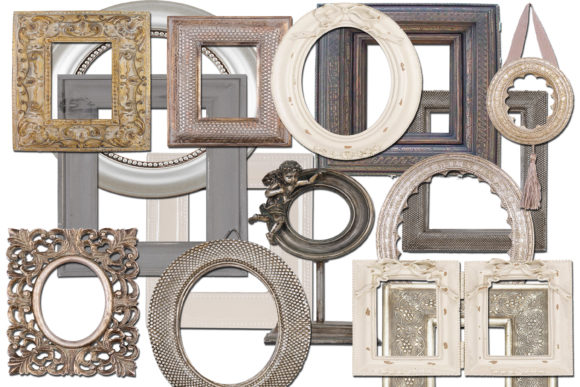 Vintage Photo Frames: A Timeless Element in Modern Graphic Design